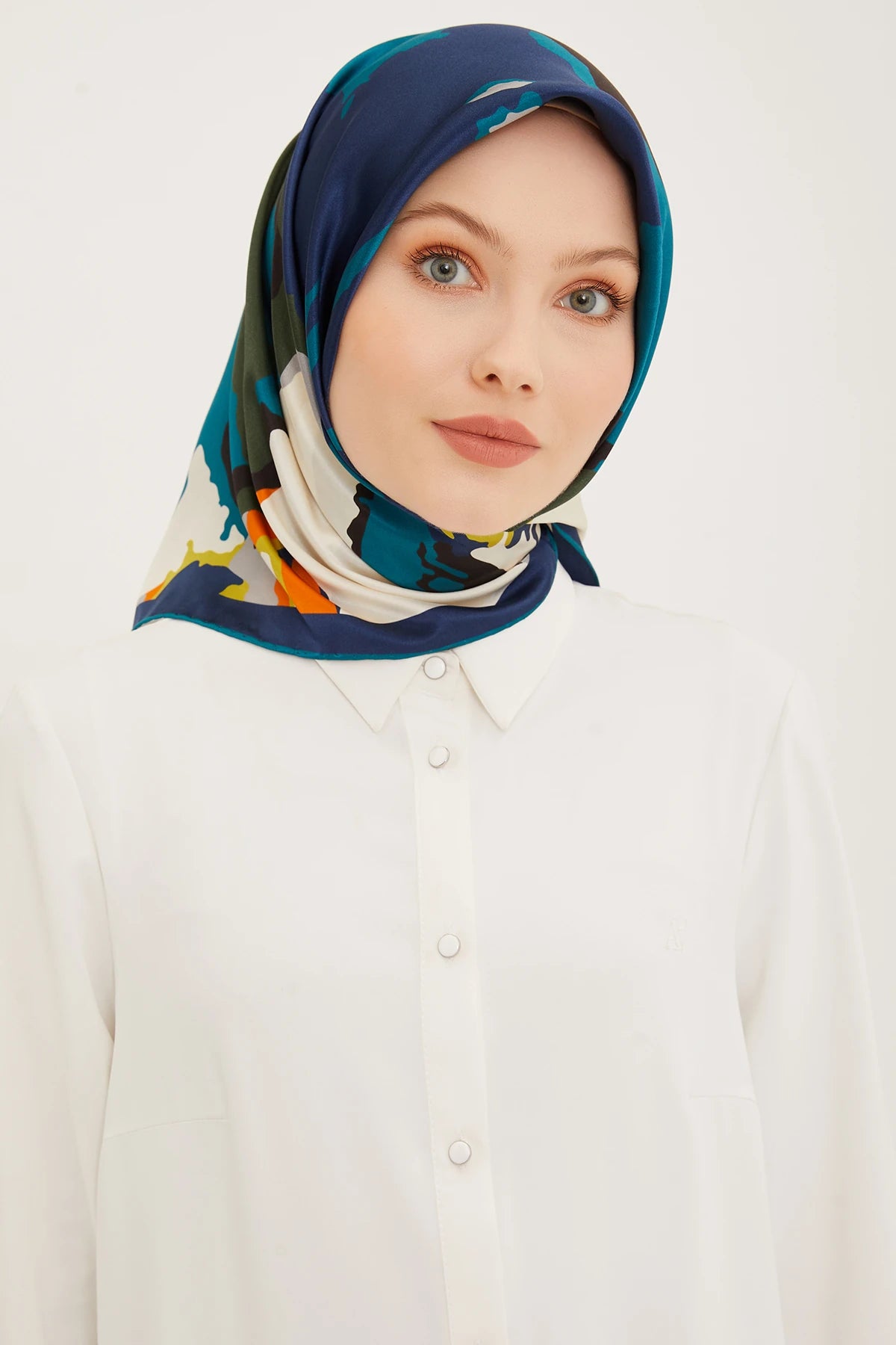Armine Silk Scarf 8935D