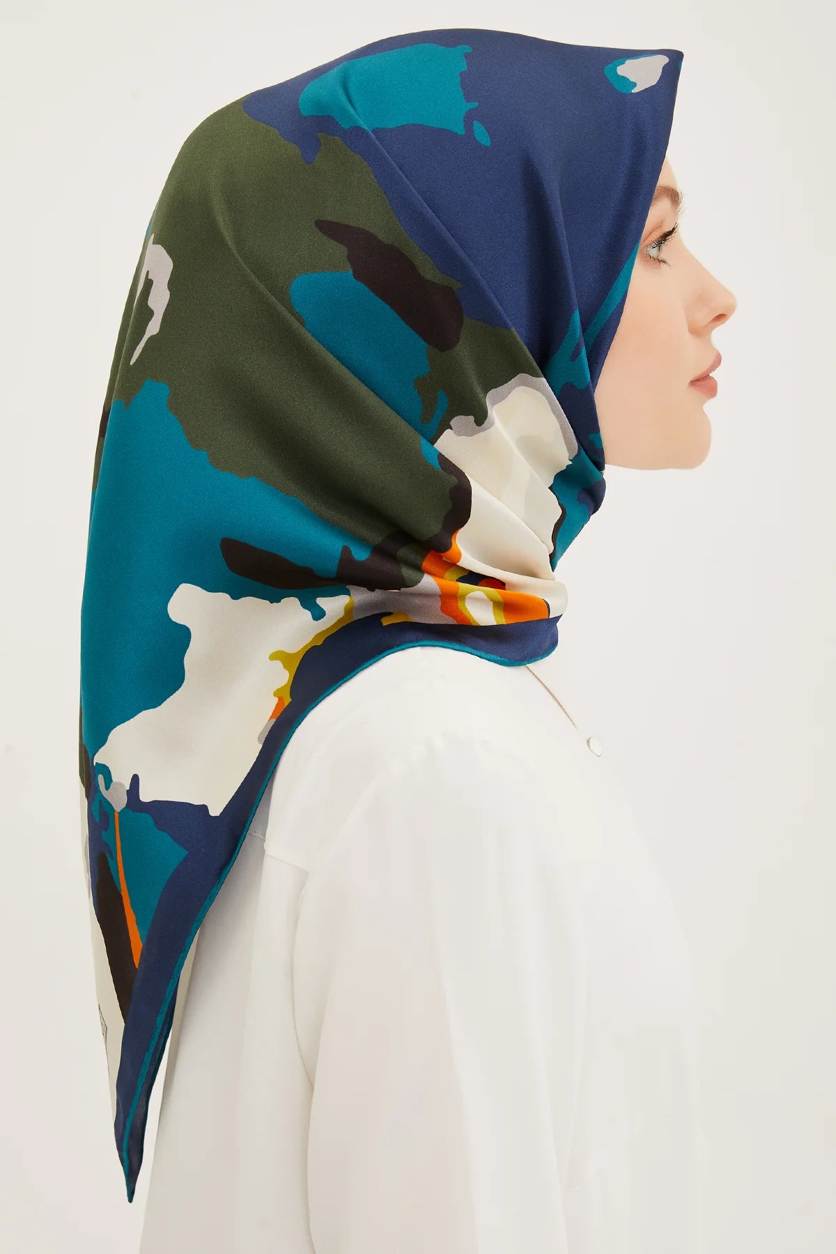 Armine Silk Scarf 8935D