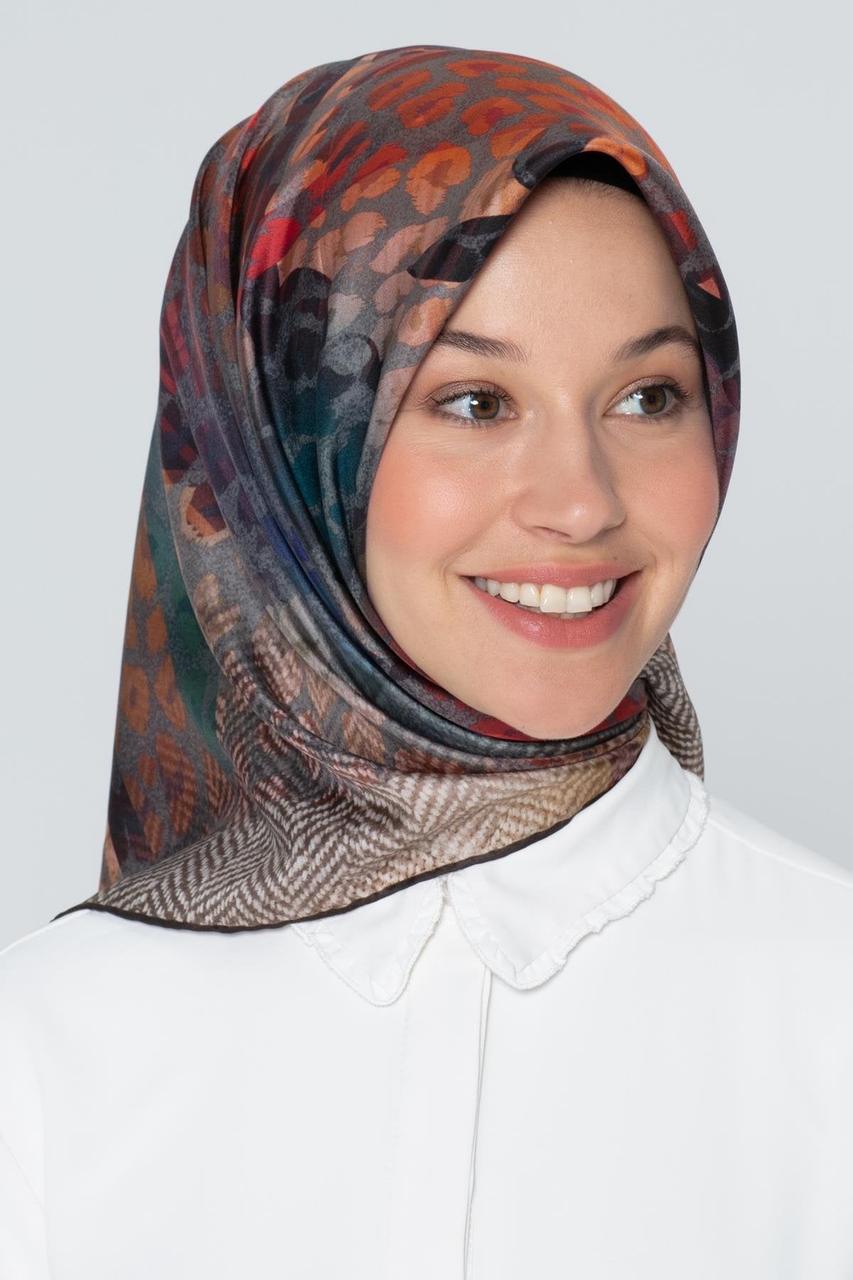 Armine Silk Scarf 8201D-31
