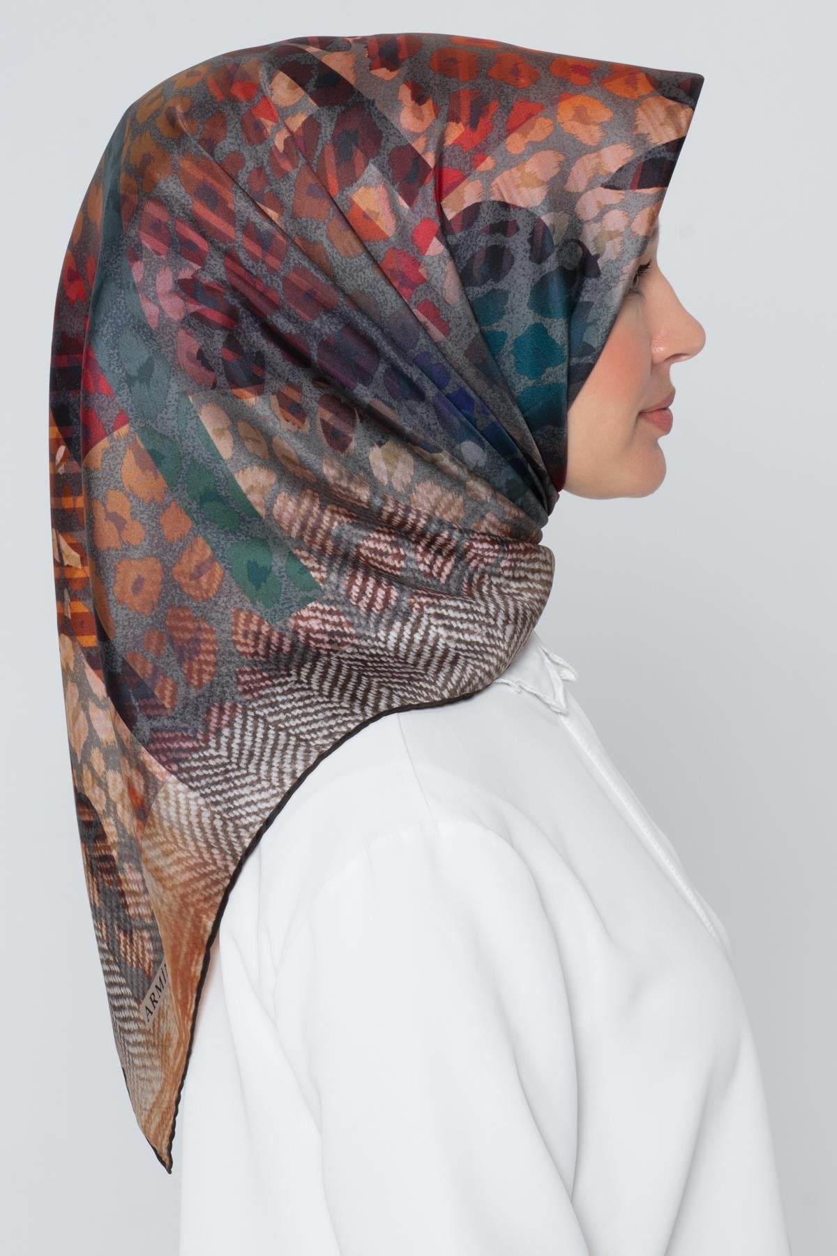 Armine Silk Scarf 8201D-31