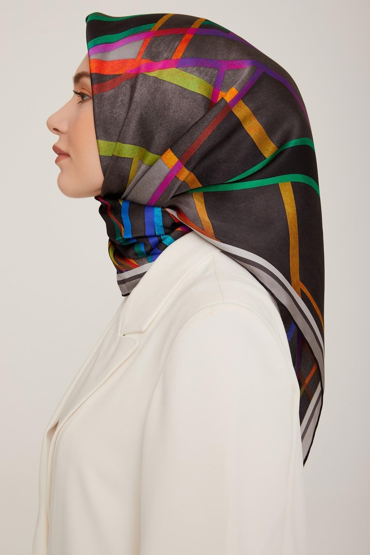 Armine Silk Scarf 8843D-47