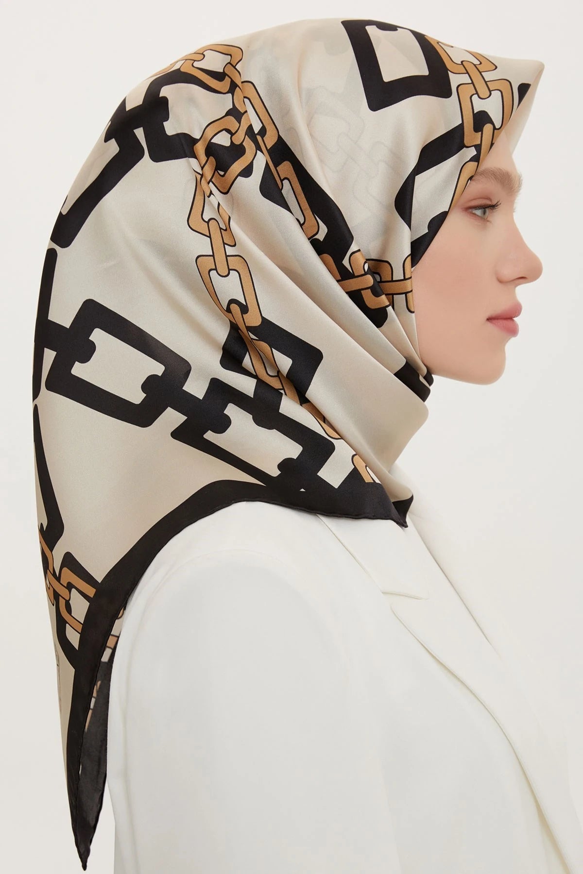 Armine Silk Scarf 8736D-01
