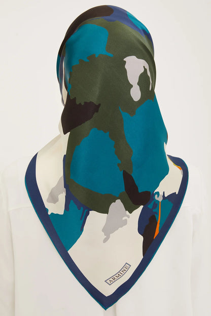 Armine Silk Scarf 8935D