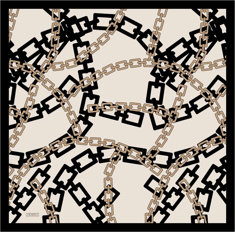 Armine Silk Scarf 8736D-01