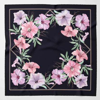 Zerafetim Ivy Twill Silk Scarf