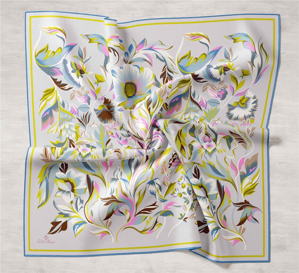 Silkhome Twill Silk Scarf 11430-02