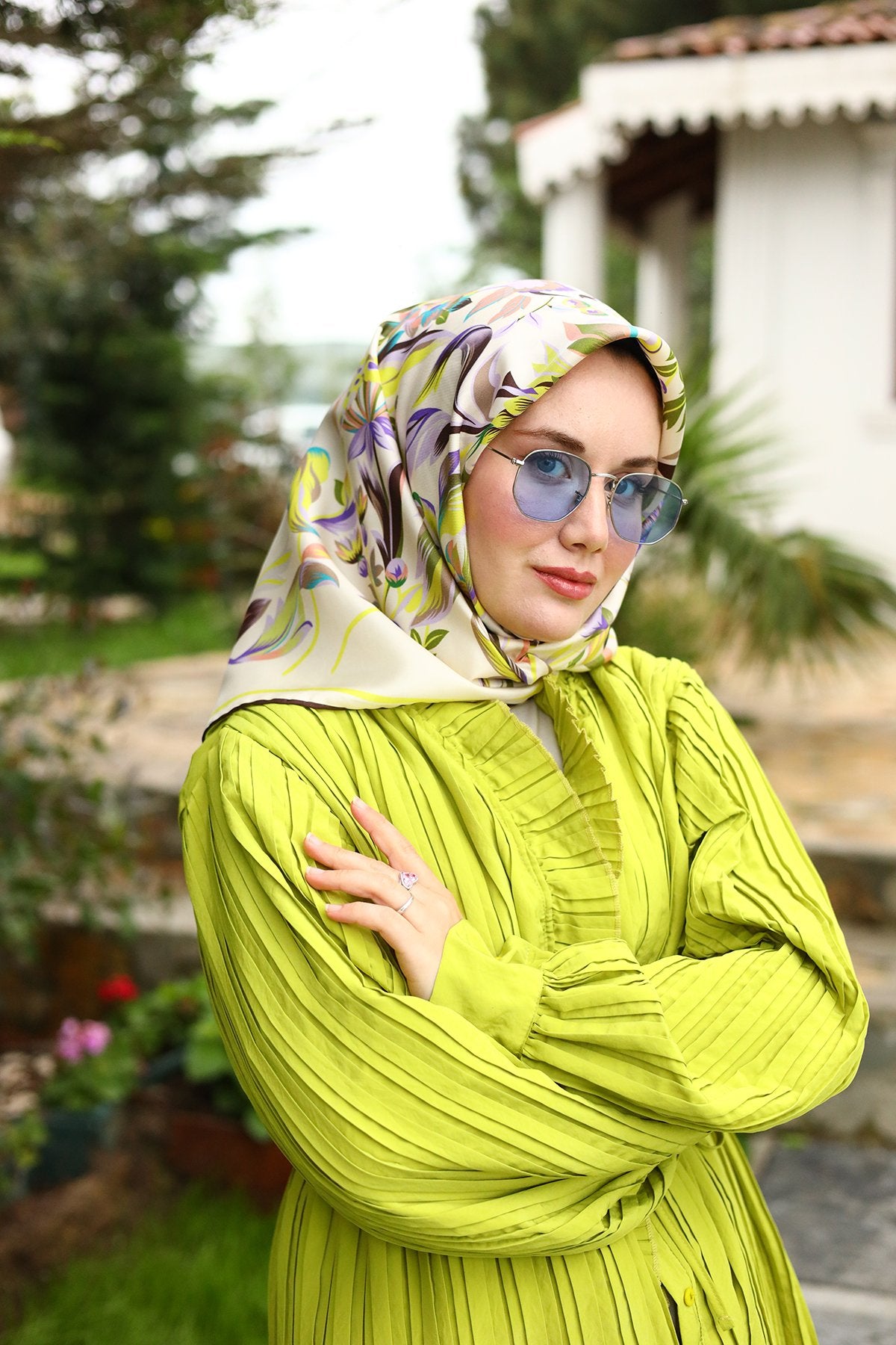 Silkhome Twill Silk Scarf 11430-04
