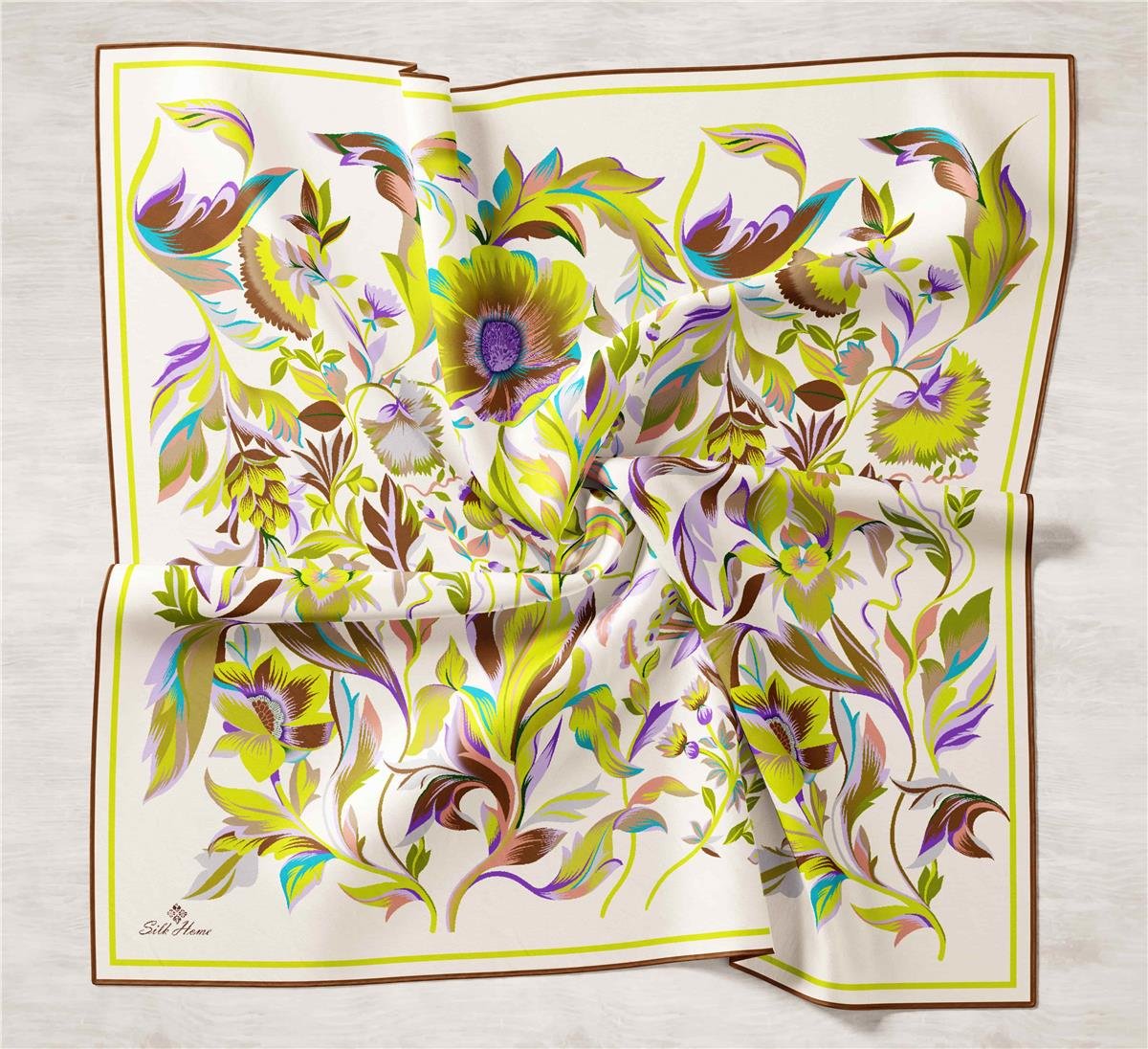 Silkhome Twill Silk Scarf 11430-04