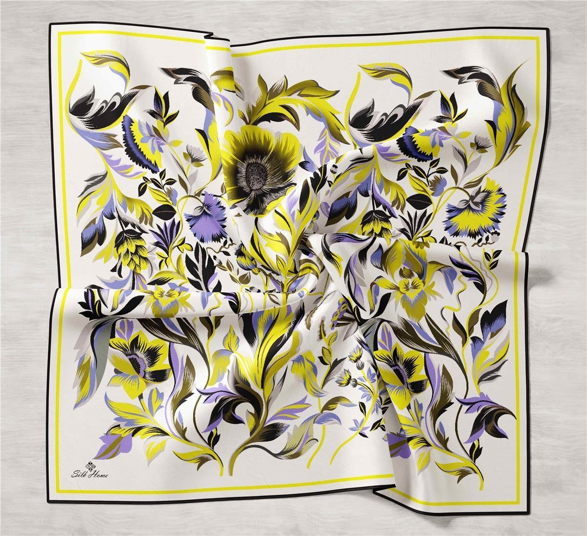 Silkhome Twill Silk Scarf 11430-06