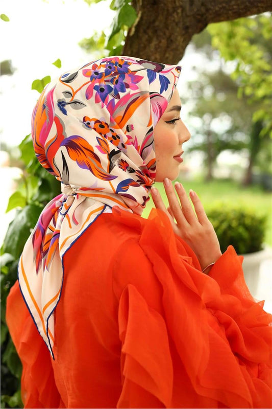 Silkhome Twill Silk Scarf 11430-07