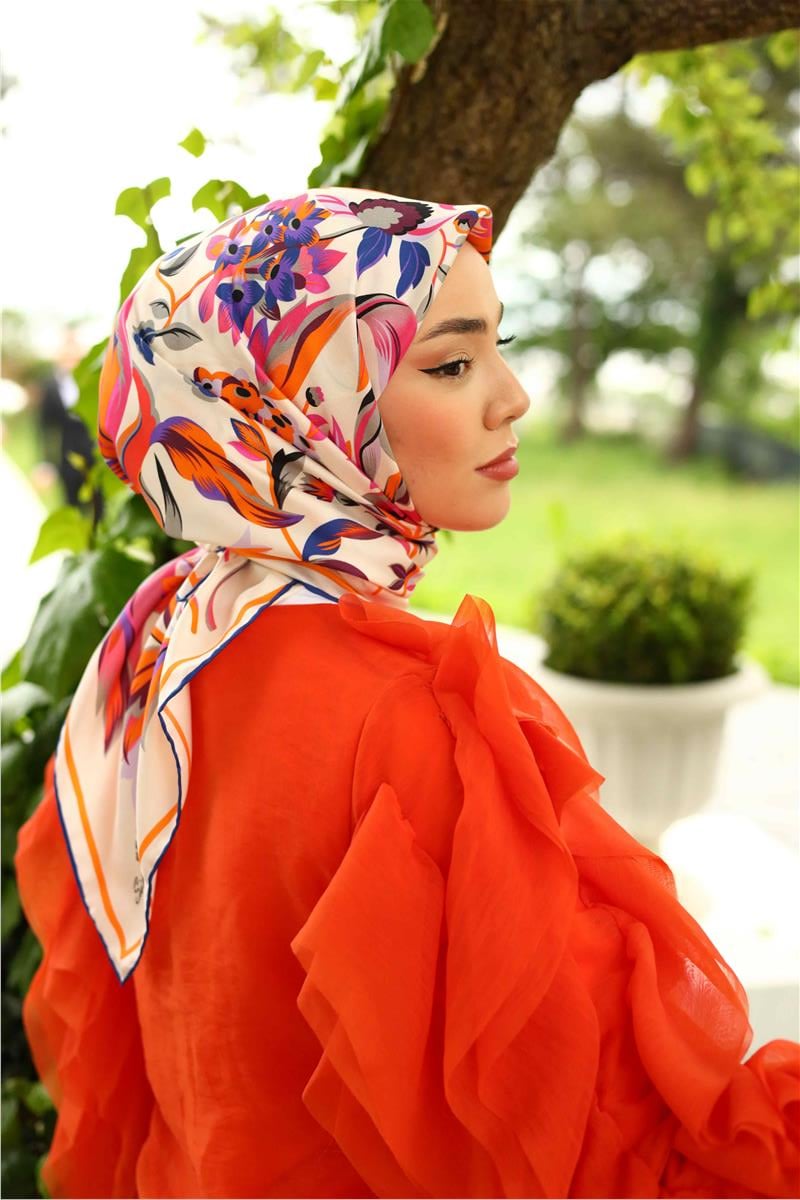 Silkhome Twill Silk Scarf 11430-07