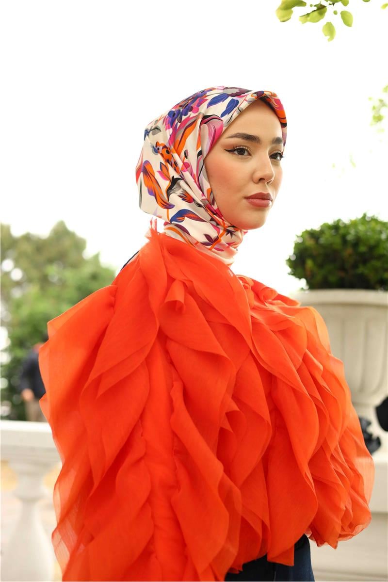 Silkhome Twill Silk Scarf 11430-07