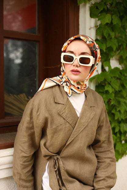 Silkhome Twill Silk Scarf 11430-10