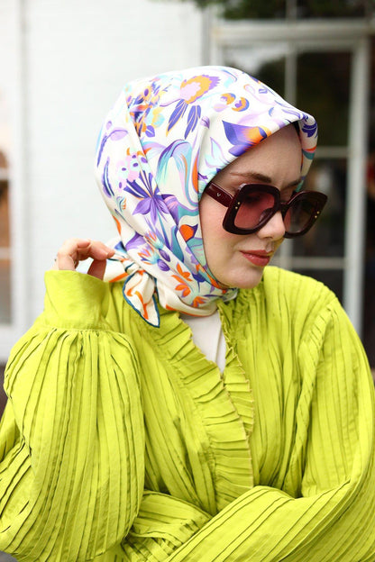 Silkhome Twill Silk Scarf 11430-11