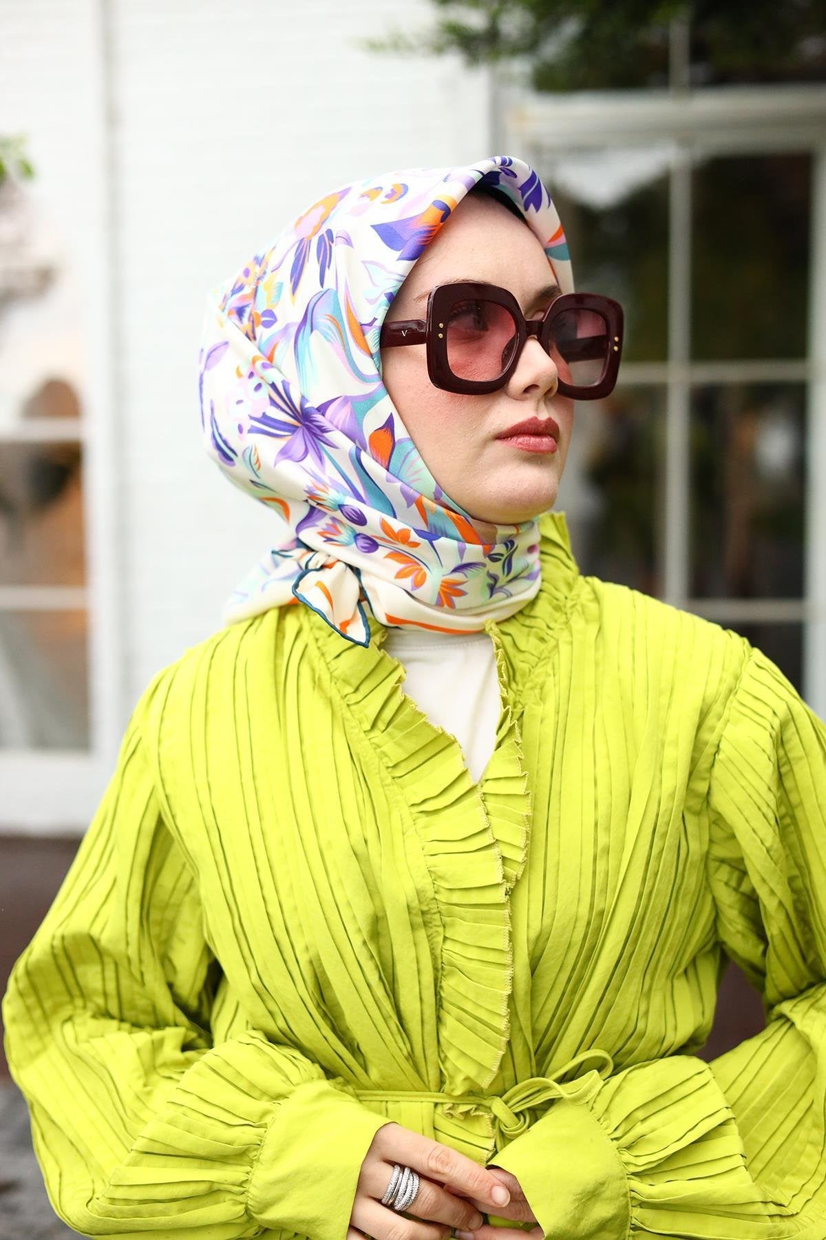 Silkhome Twill Silk Scarf 11430-11
