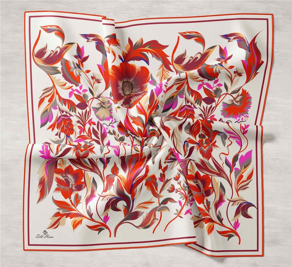 Silkhome Twill Silk Scarf 11430-13