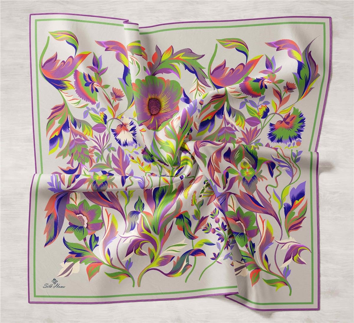 Silkhome Twill Silk Scarf 11430-28