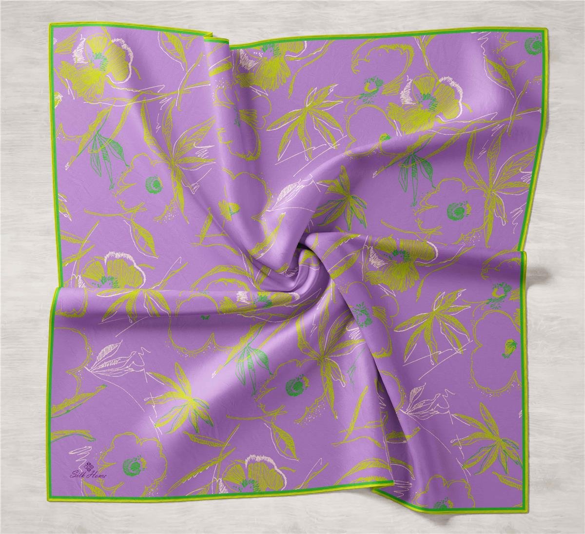 Silkhome Twill Silk Scarf 11433-07