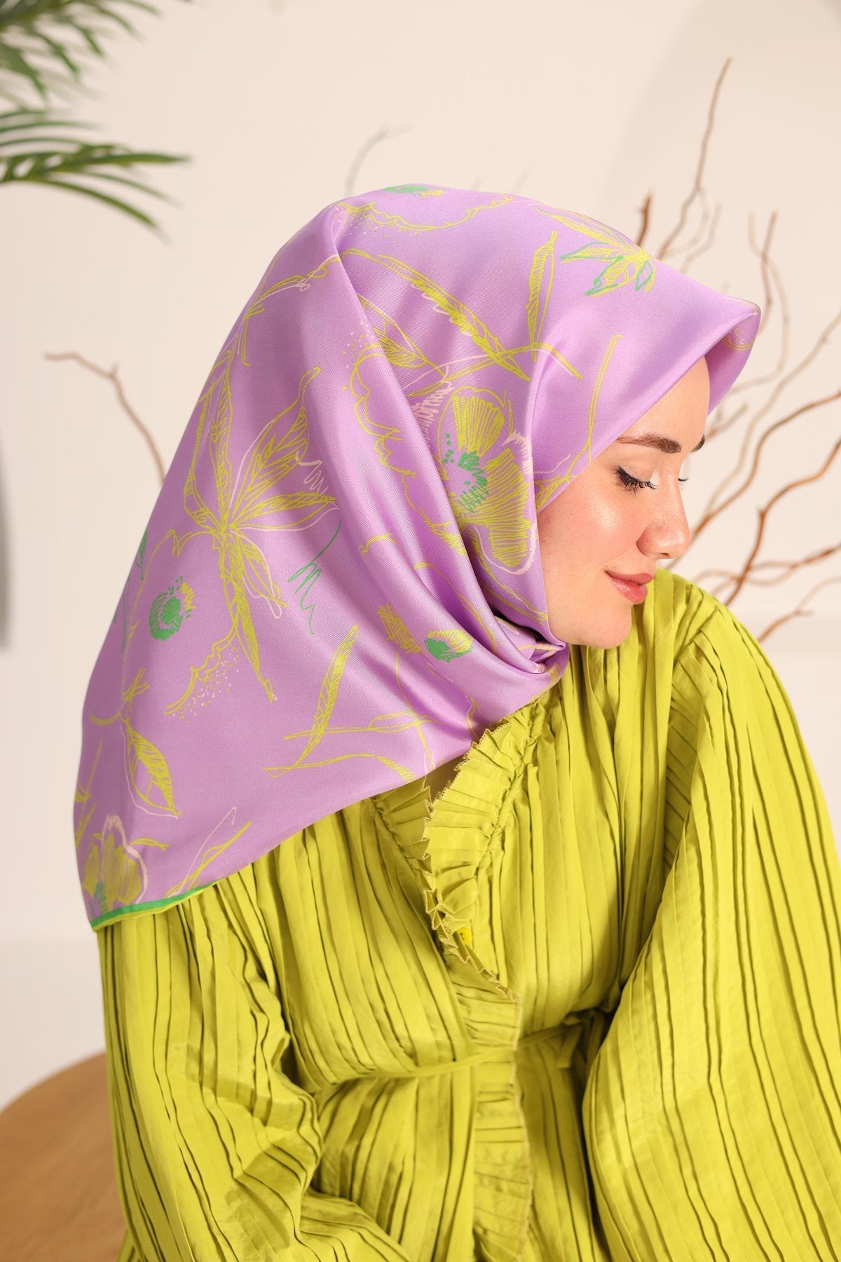Silkhome Twill Silk Scarf 11433-07