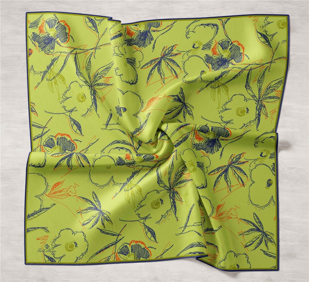 Silkhome Twill Silk Scarf 11433-24