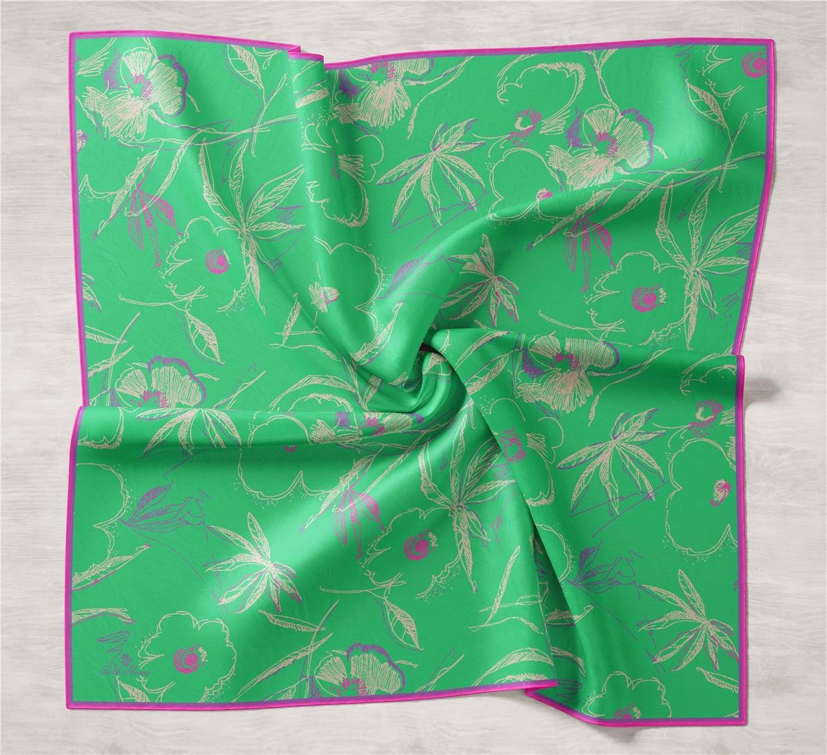 Silkhome Twill Silk Scarf 11433-31