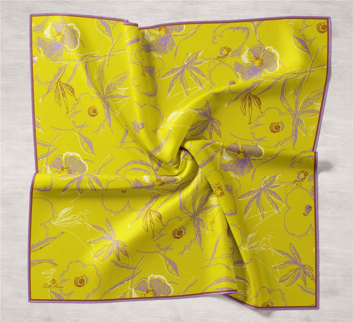 Silkhome Twill Silk Scarf 11433-33