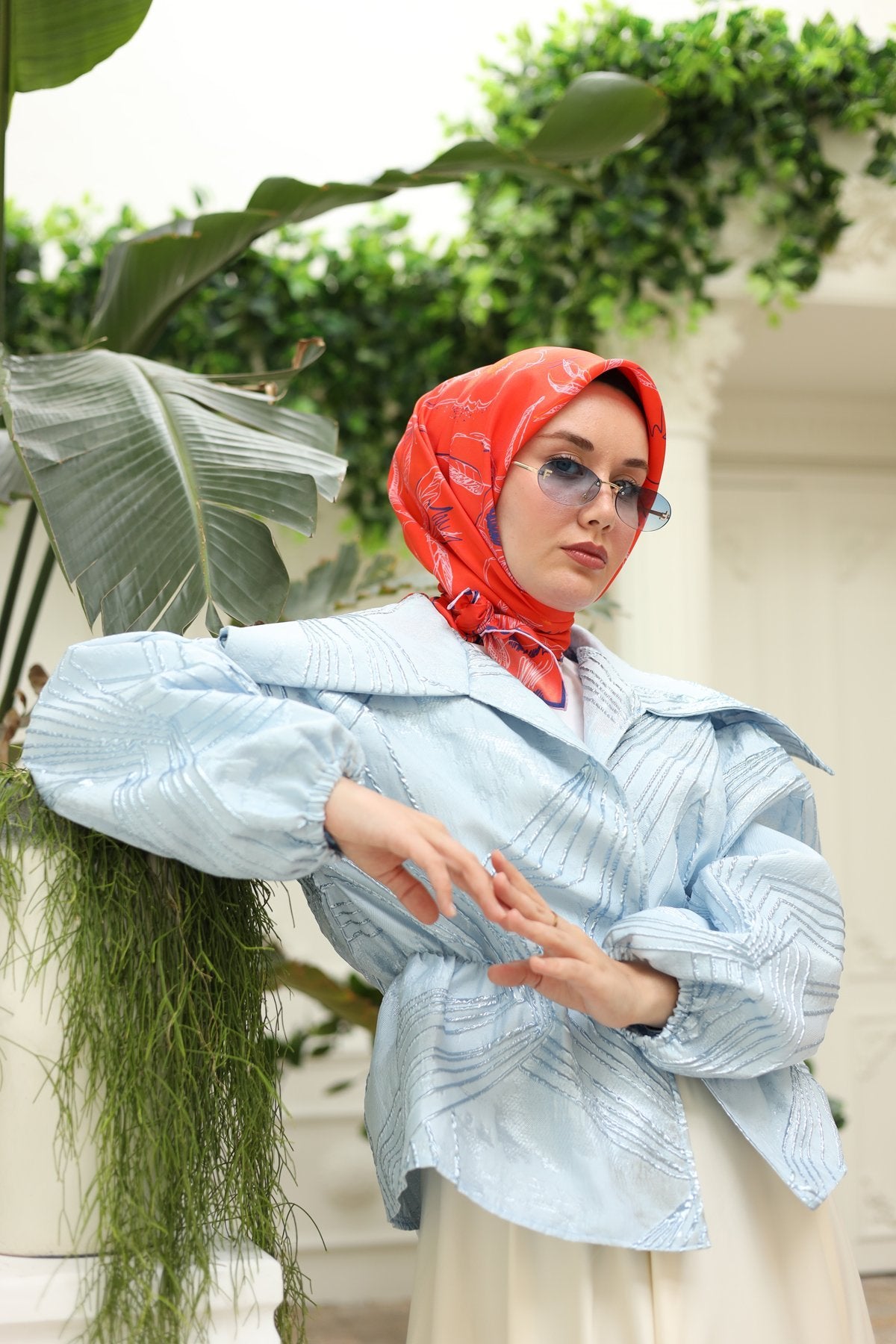 Silkhome Twill Silk Scarf 11433-45