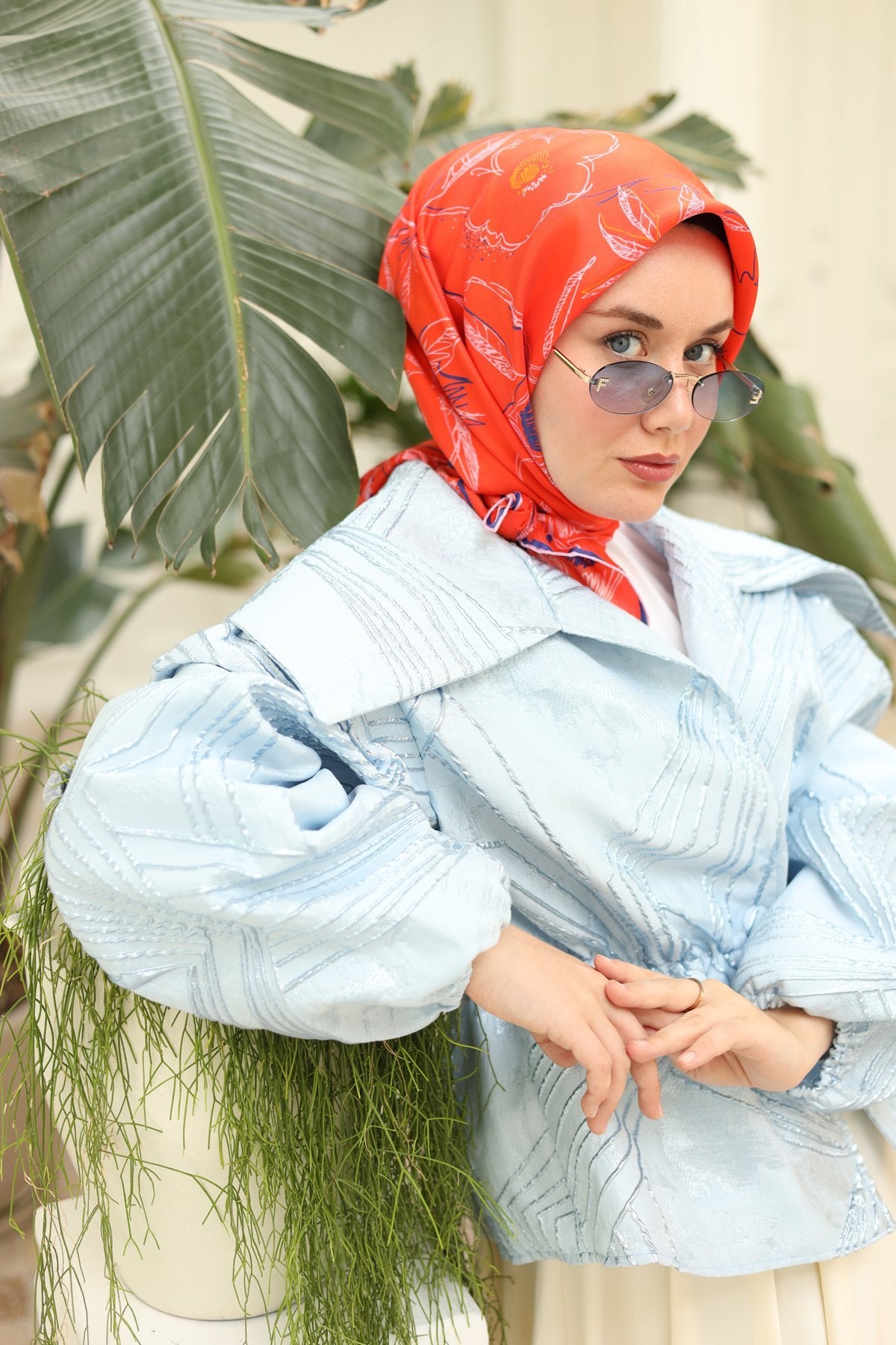 Silkhome Twill Silk Scarf 11433-45