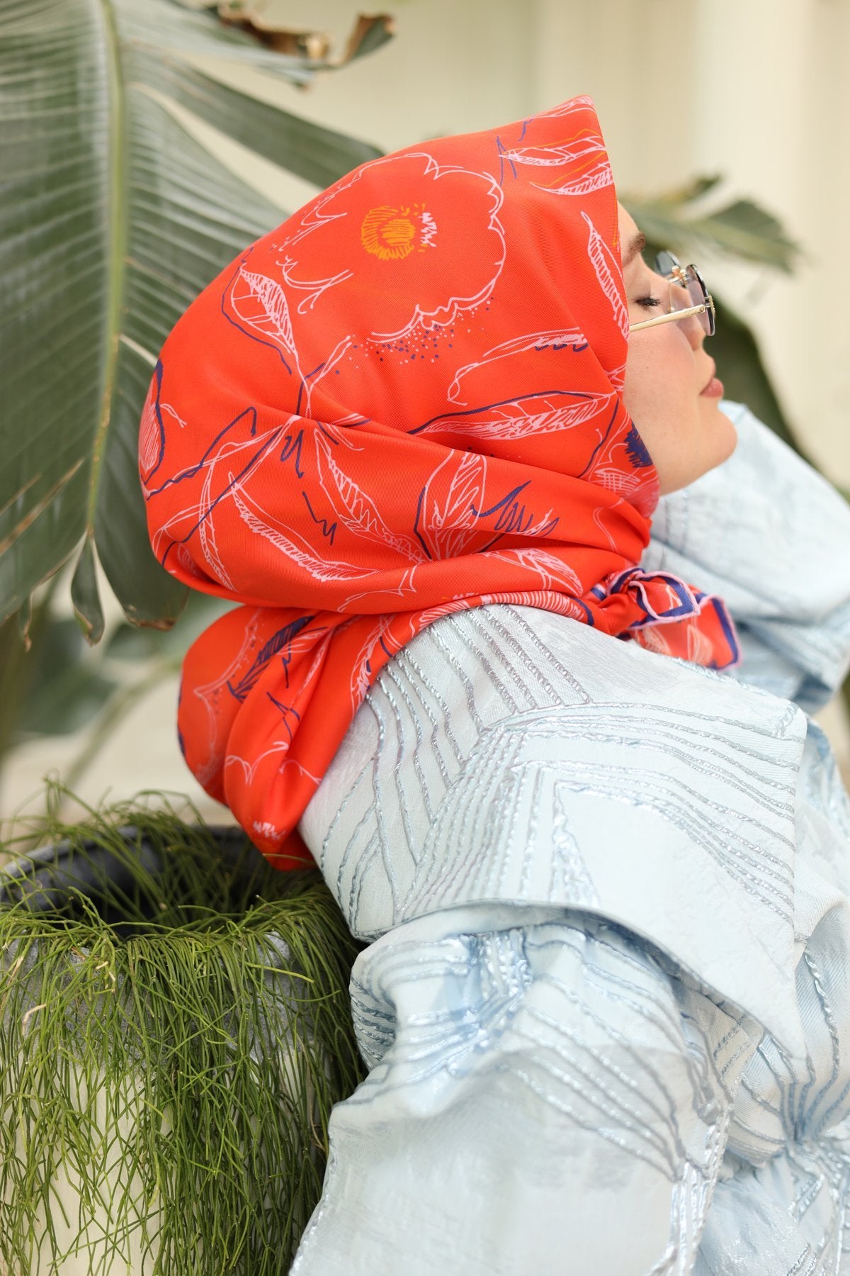 Silkhome Twill Silk Scarf 11433-45