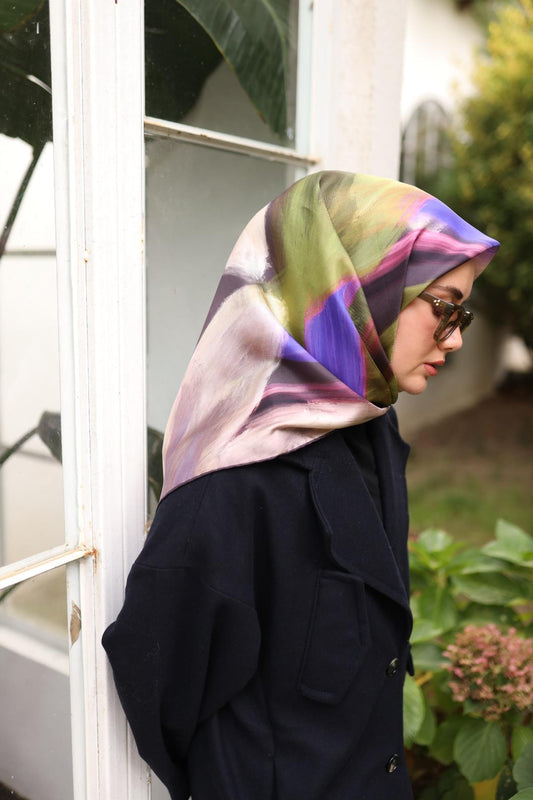 Silkhome Twill Silk Scarf 11448-12