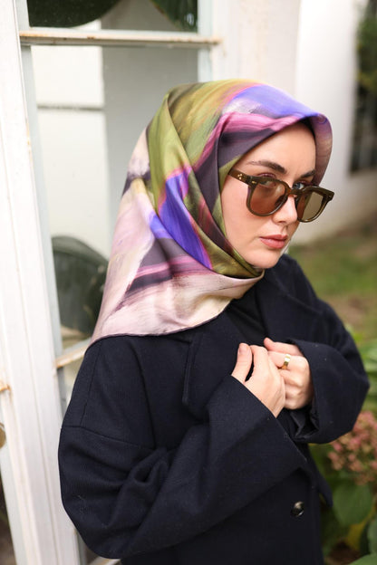 Silkhome Twill Silk Scarf 11448-12