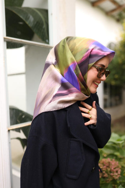 Silkhome Twill Silk Scarf 11448-12