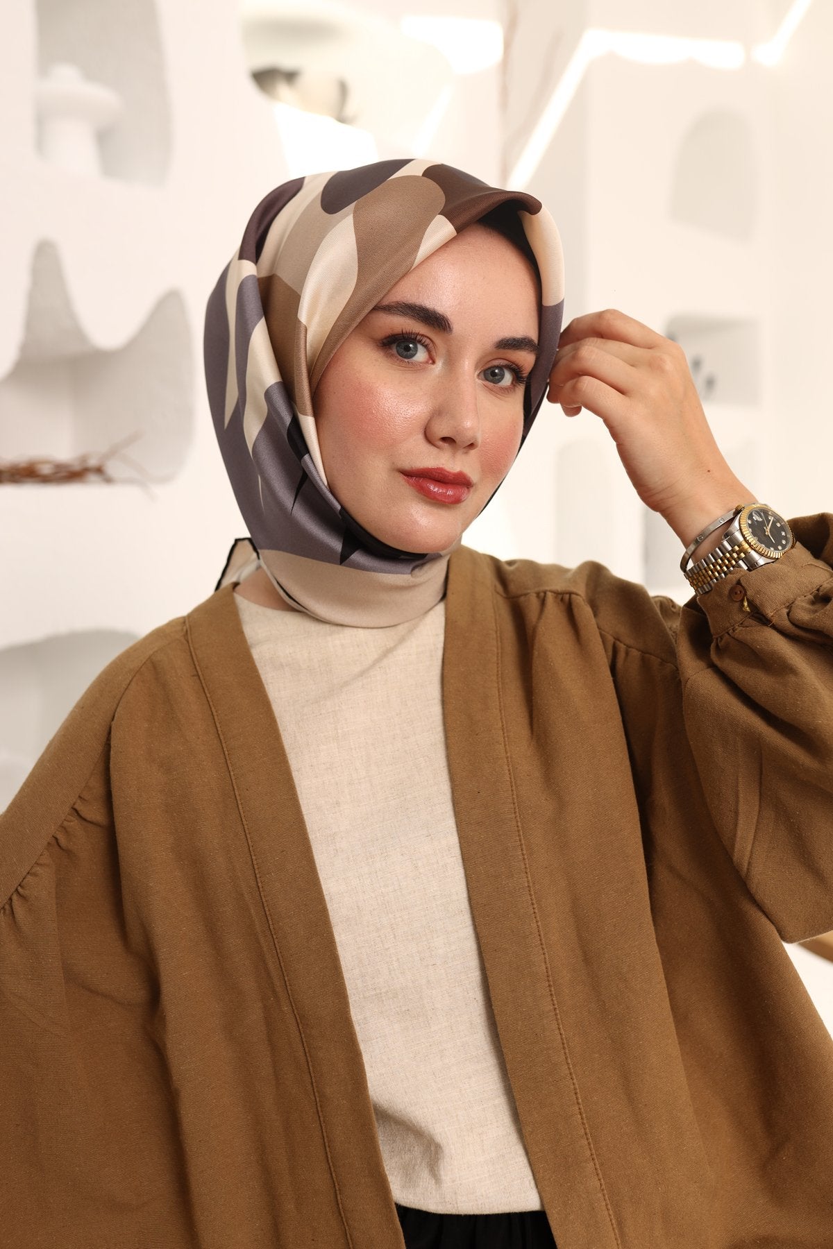 Silkhome Twill Silk Scarf 11408-17