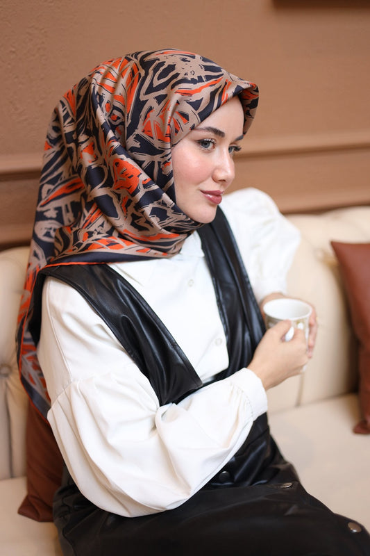 Silkhome Twill Silk Scarf 11419-42