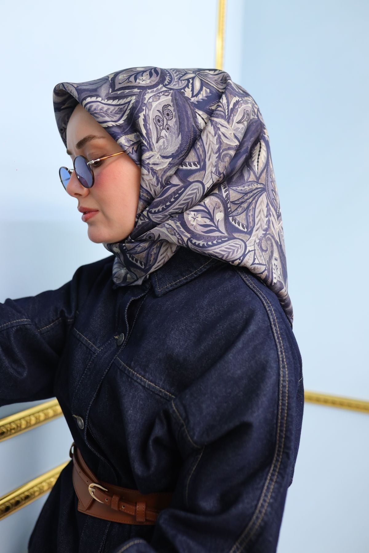 Silkhome Twill Silk Scarf 11456-39