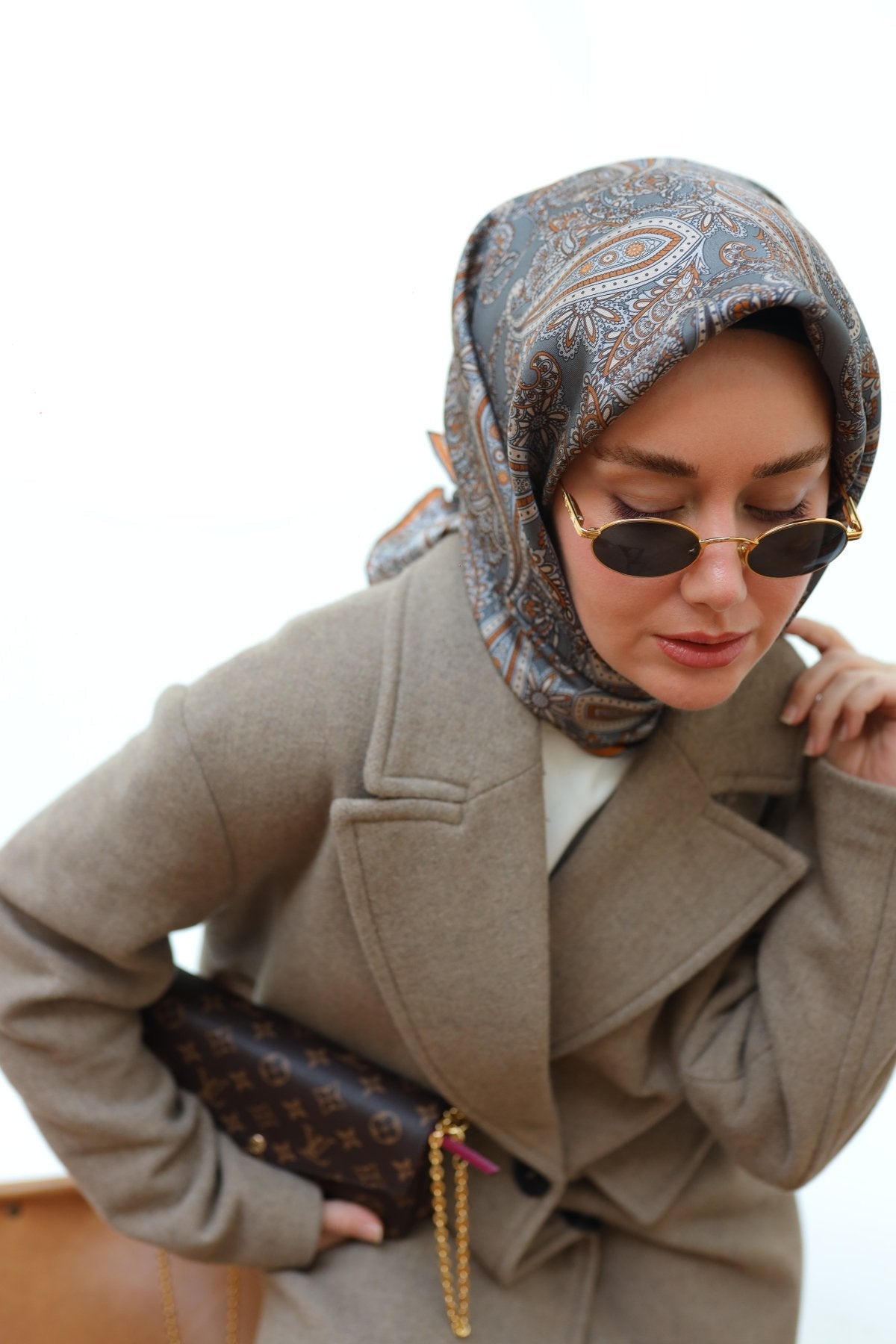 Silkhome Twill Silk Scarf 11455-35