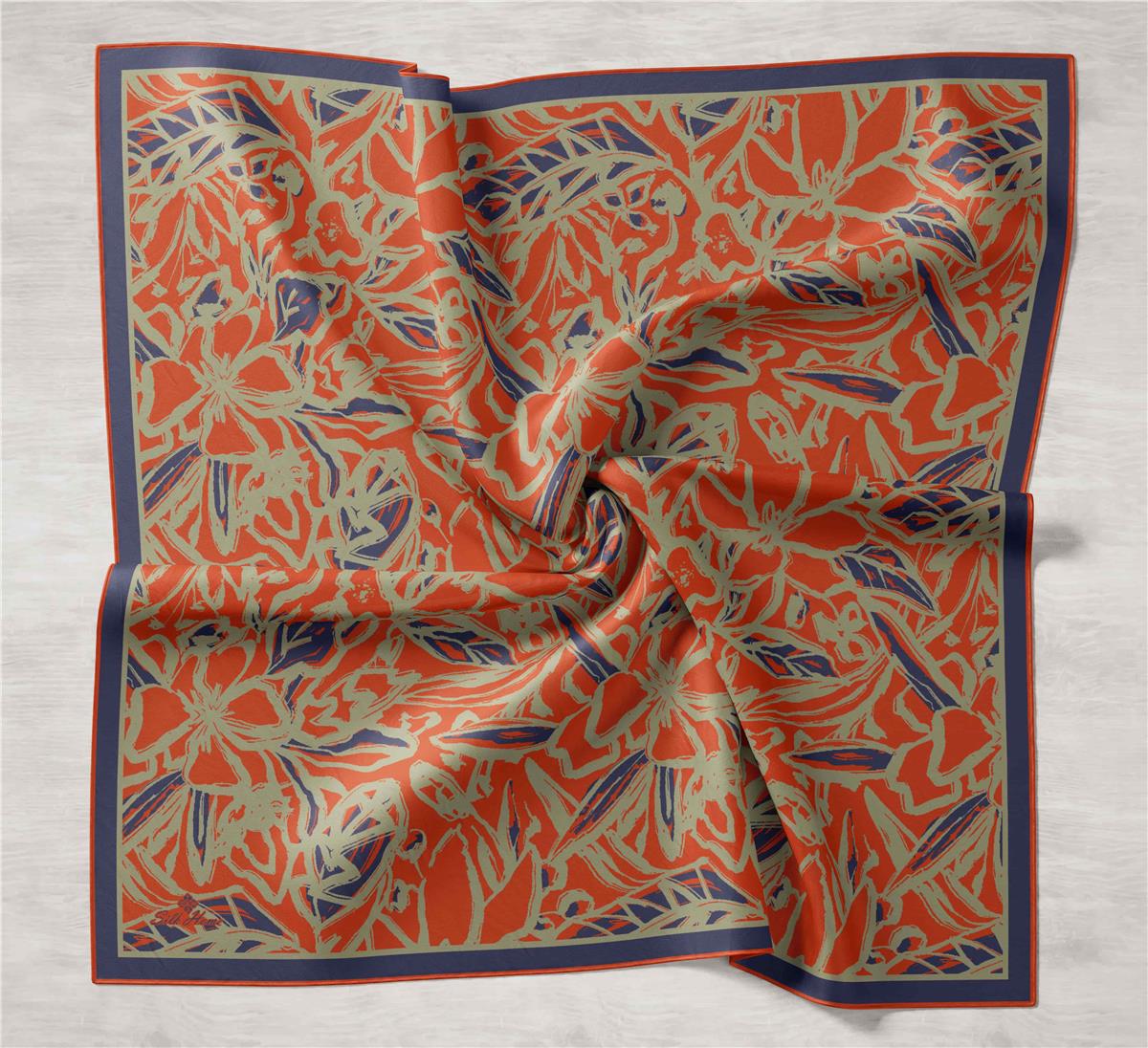 Silkhome Twill Silk Scarf 11419-46