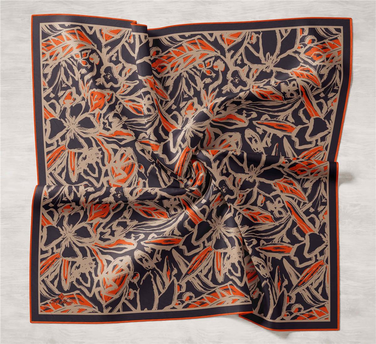 Silkhome Twill Silk Scarf 11419-42