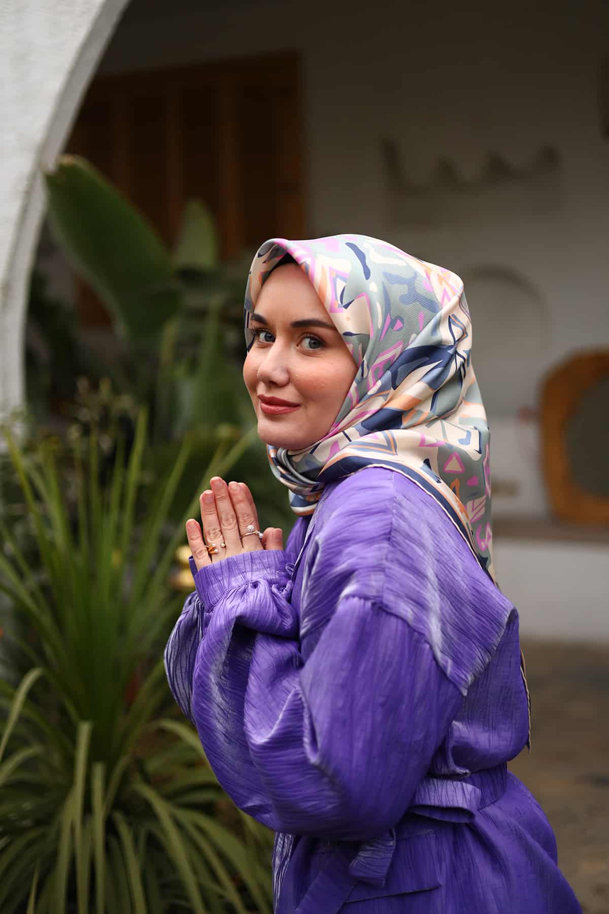 Silkhome Twill Silk Scarf 11427-53