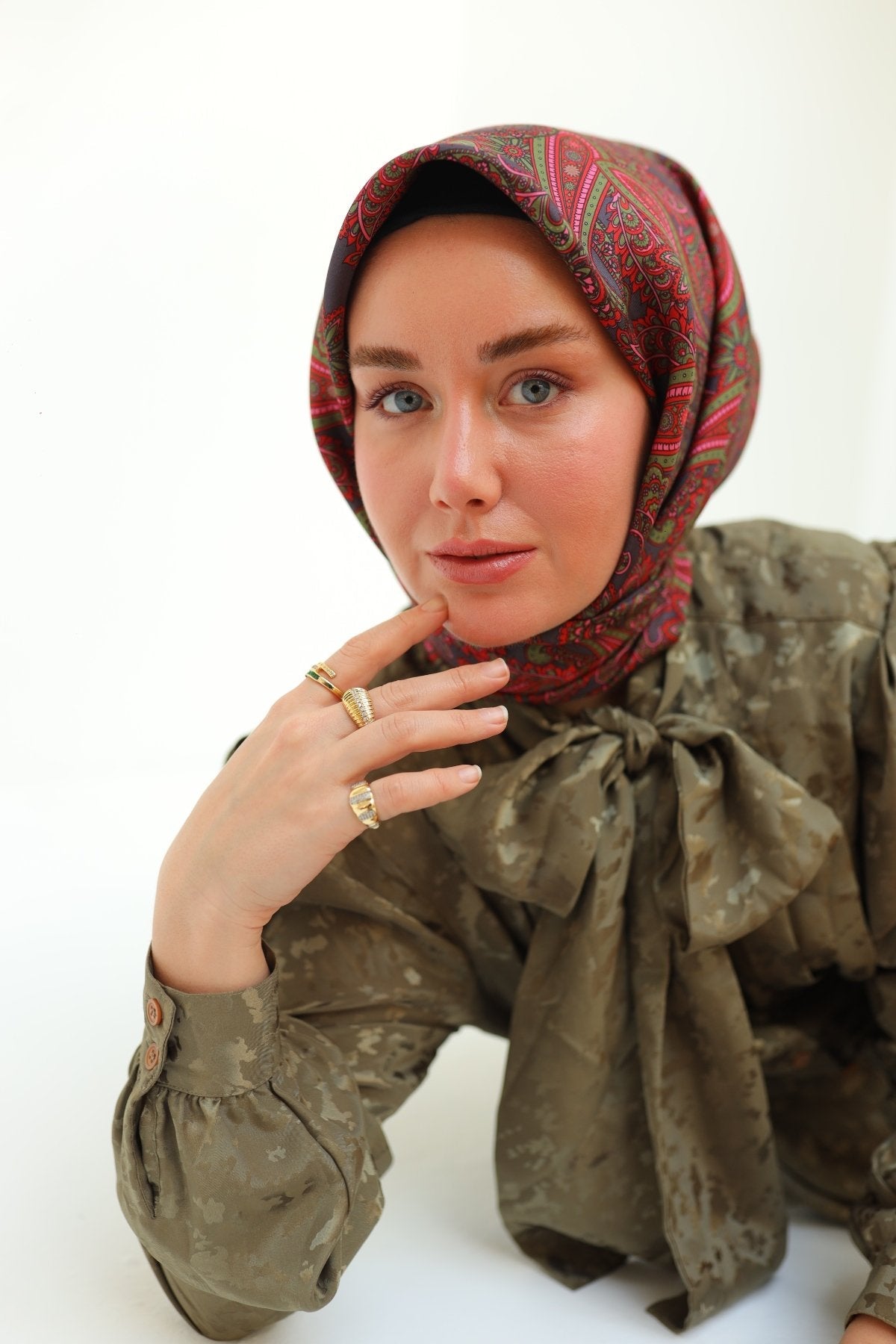 Silkhome Twill Silk Scarf 11455-06