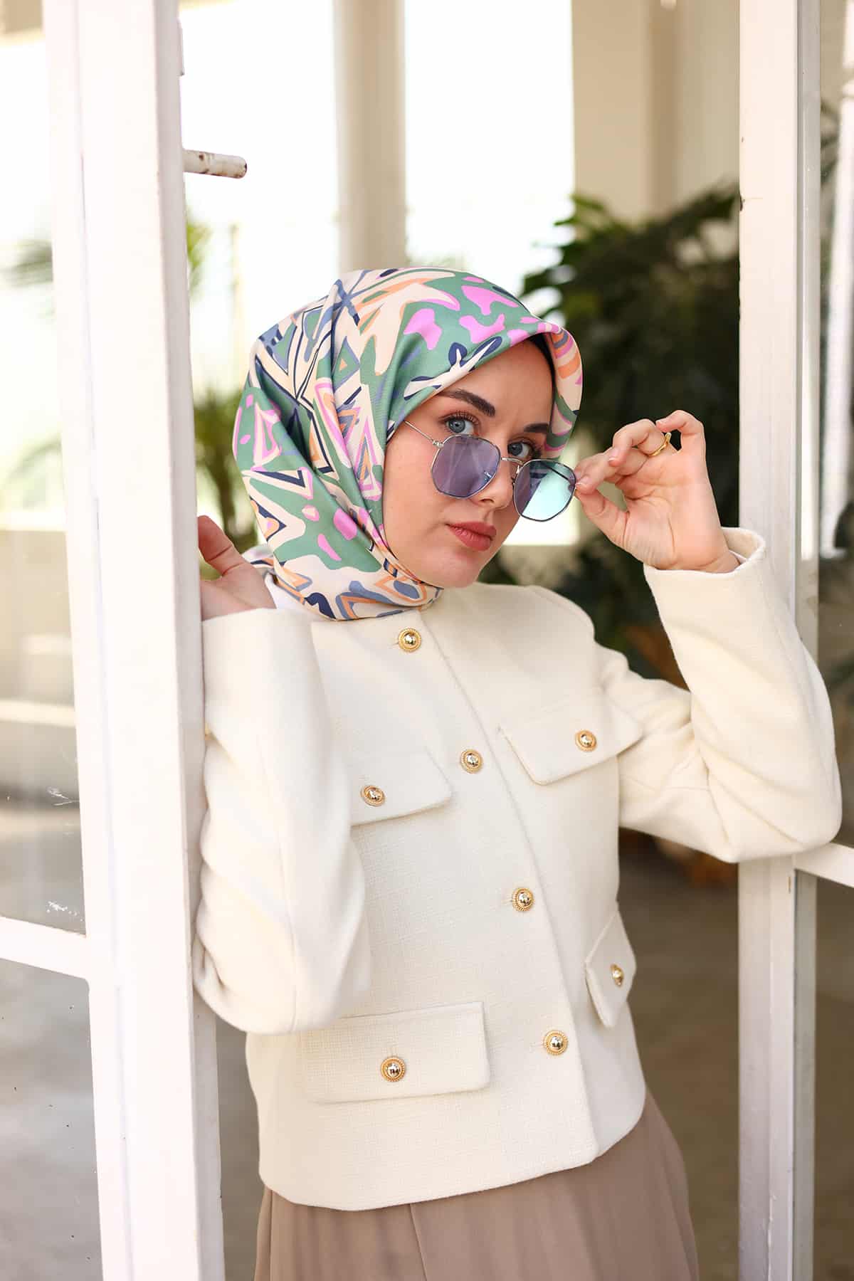Silkhome Twill Silk Scarf 11427-52