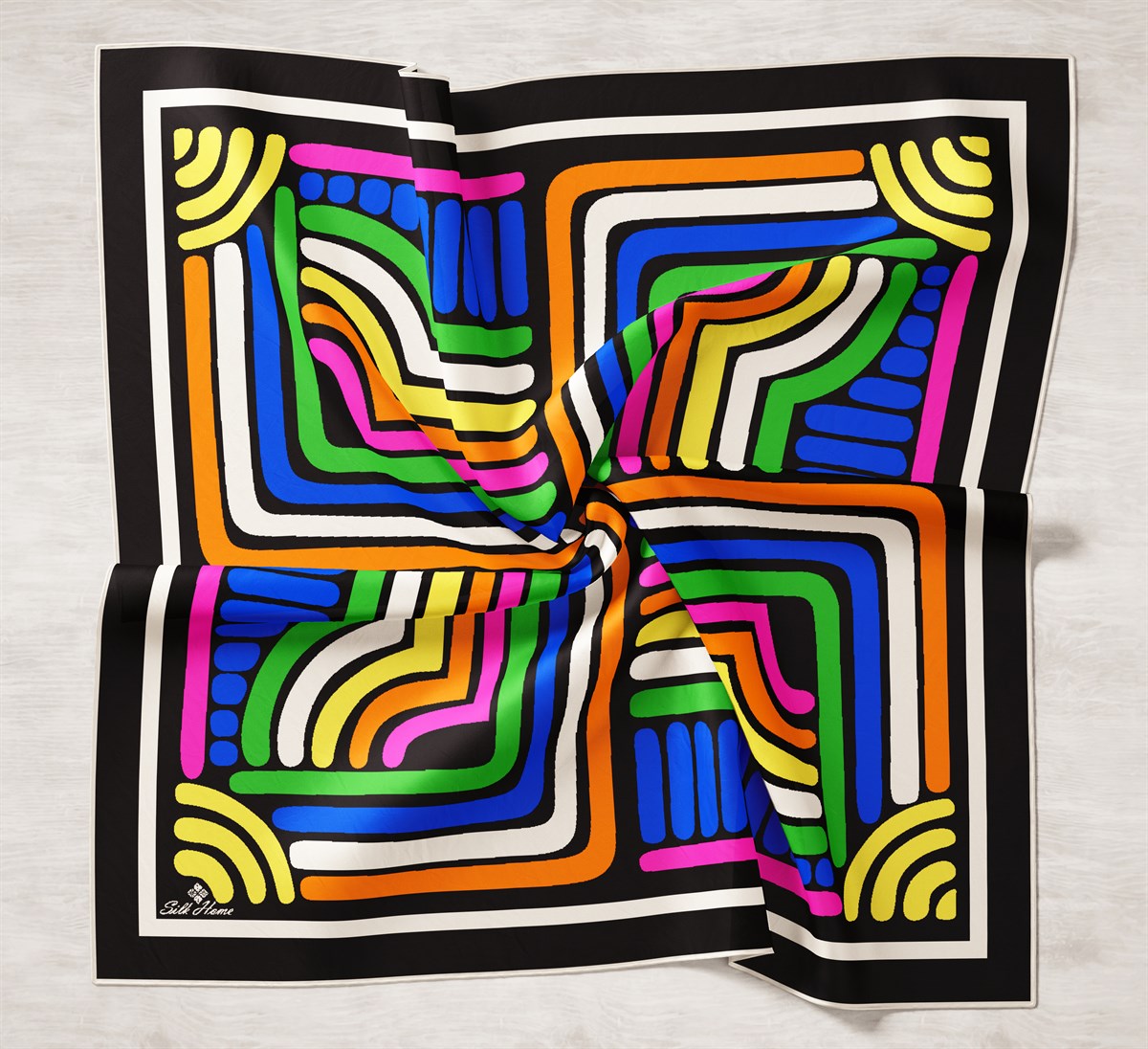 Silkhome Twill Silk Scarf 11382-03