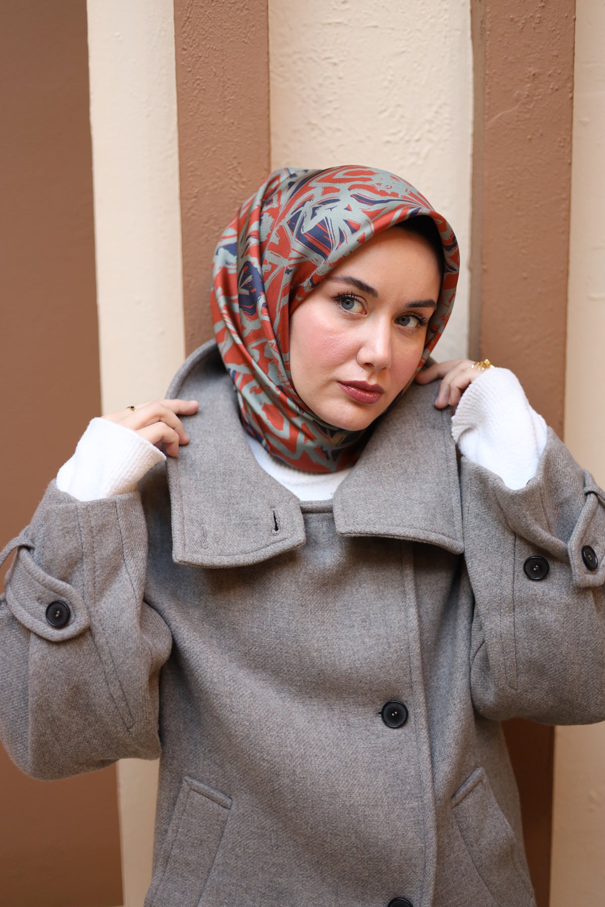 Silkhome Twill Silk Scarf 11419-46