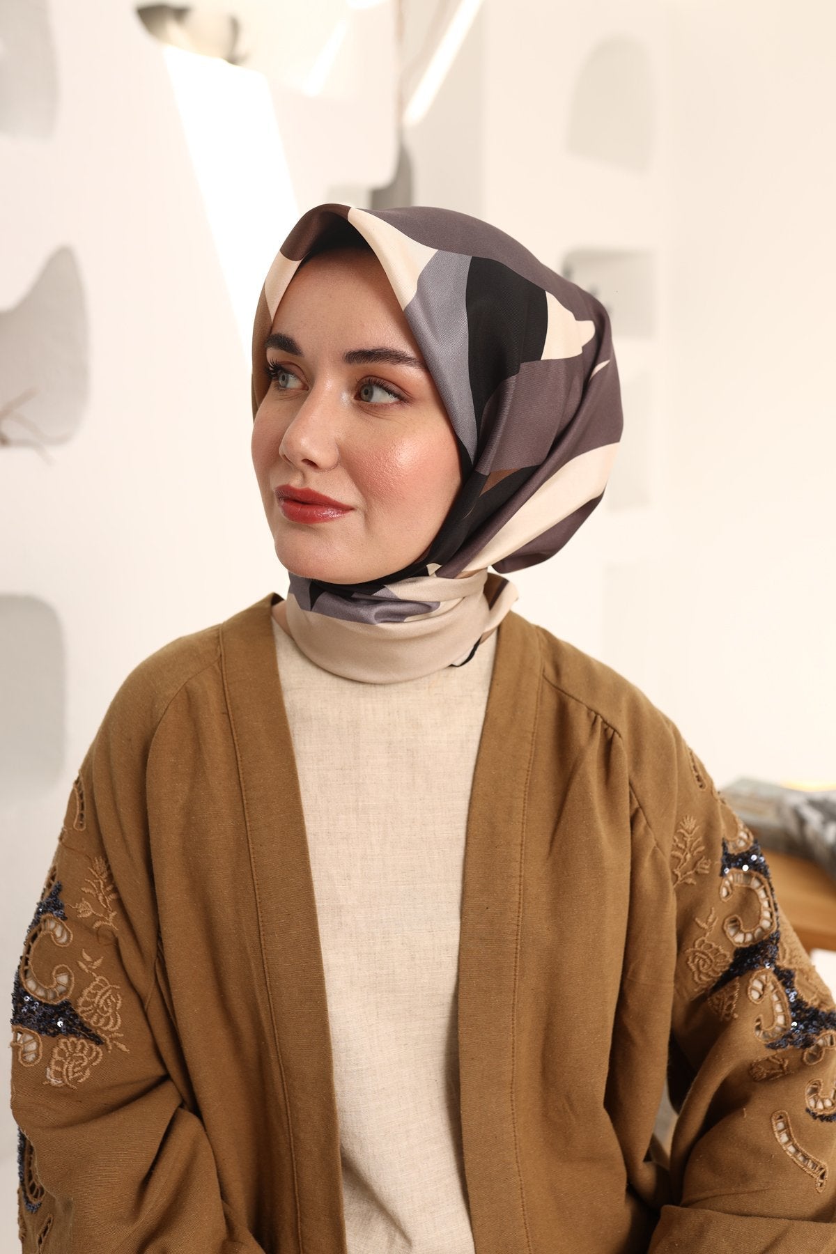 Silkhome Twill Silk Scarf 11408-17