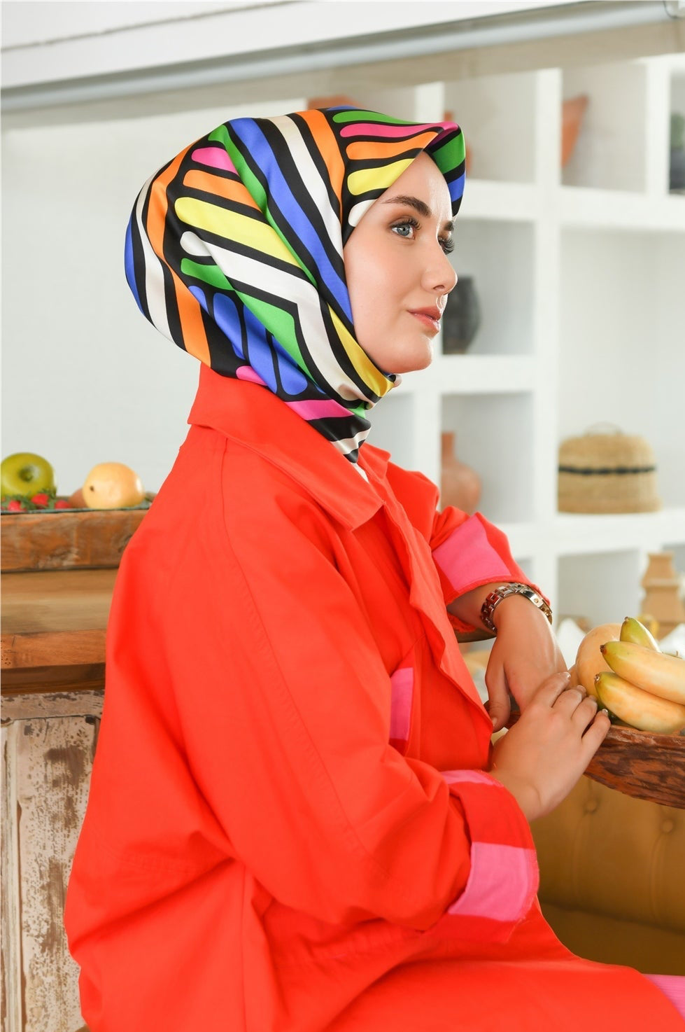Silkhome Twill Silk Scarf 11382-03