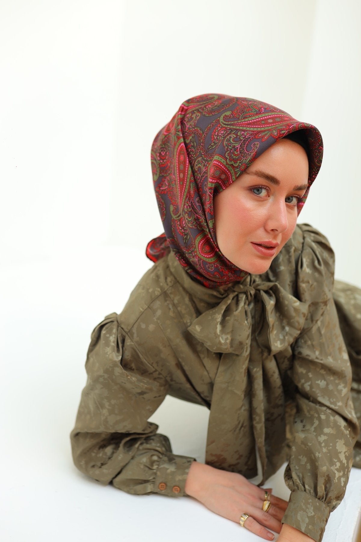 Silkhome Twill Silk Scarf 11455-06