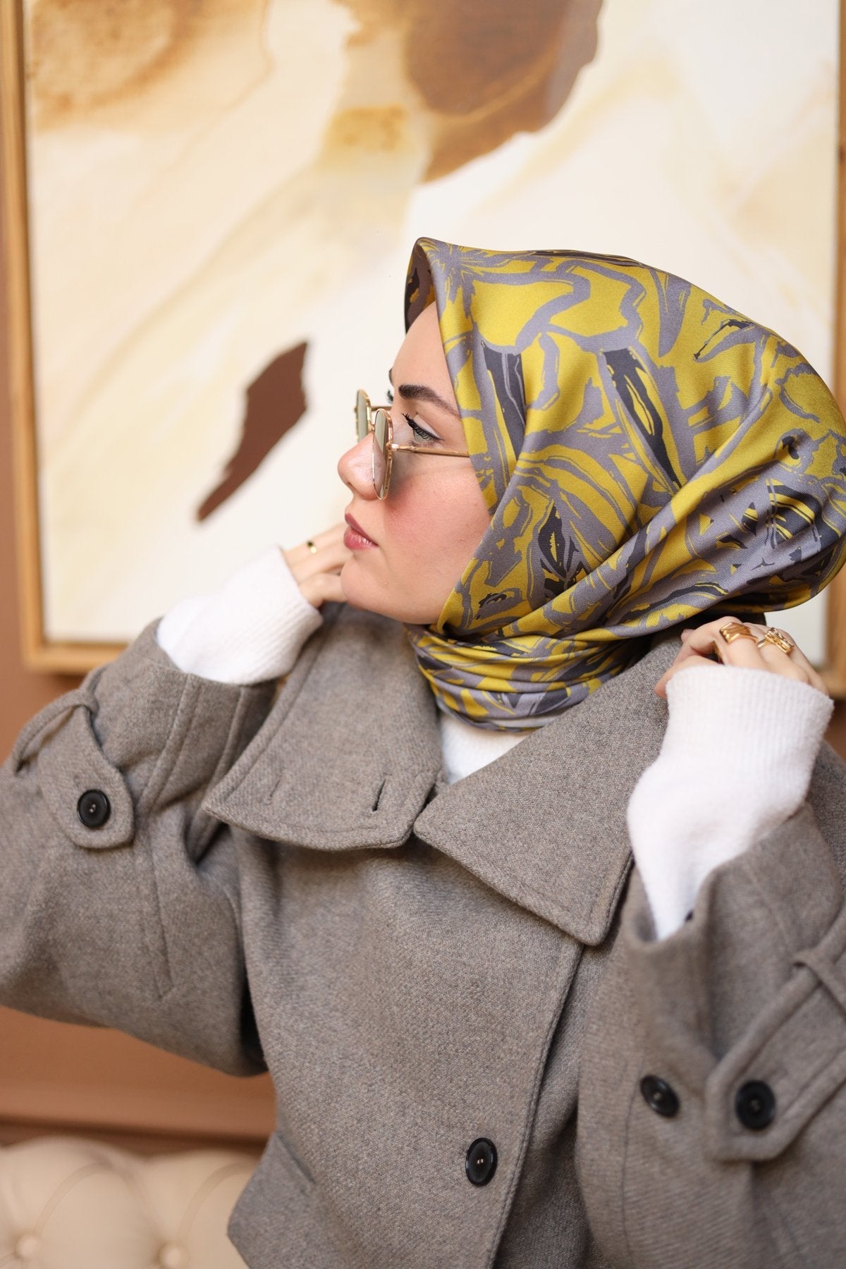 Silkhome Twill Silk Scarf 11419-35