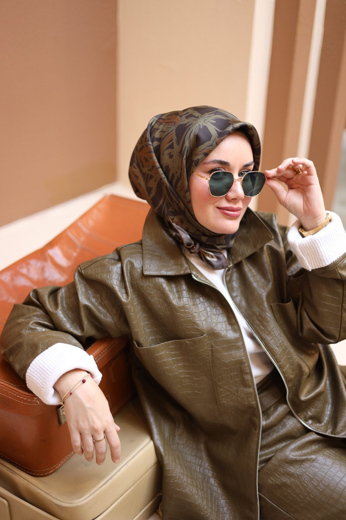 Silkhome Twill Silk Scarf 11419-50